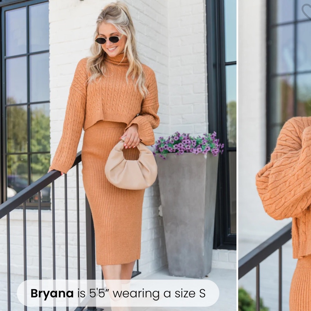 Know The Ropes Sweater/Skirt Set